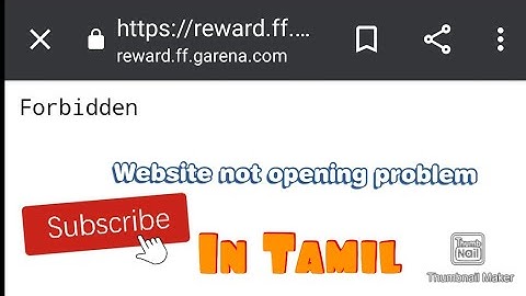 free fire rewards redemption site not opening problem | Forbidden problem