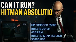 Can my 4gb ram laptop can run hitman absolution no graphics card 2025
