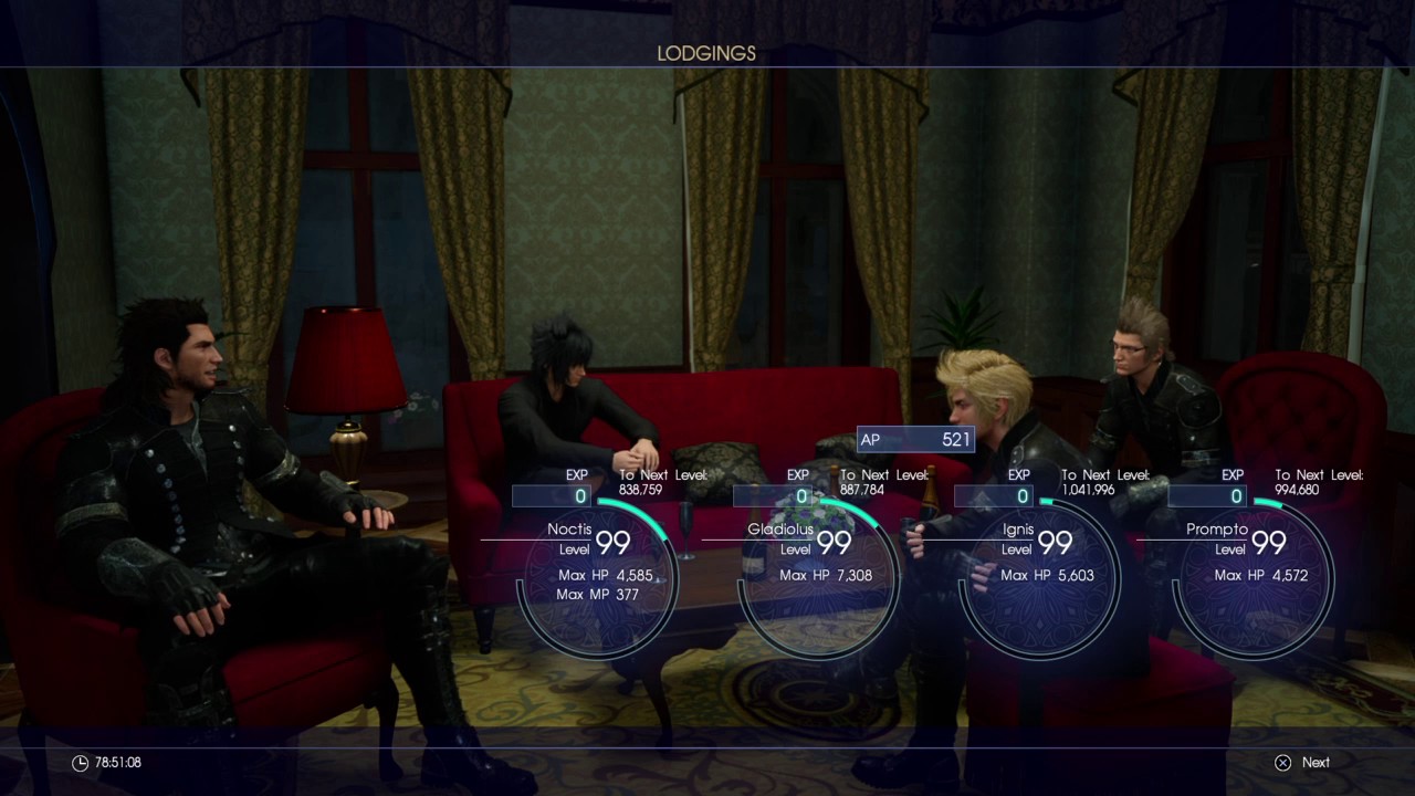 FFXV FINAL FANTASY 15 - Lvl 99 Perfectly Planned Promotion