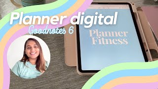 Planner Fitness sur Goodnotes 6: Planifiez vos entraînements & repas pour atteindre vos objectifs!