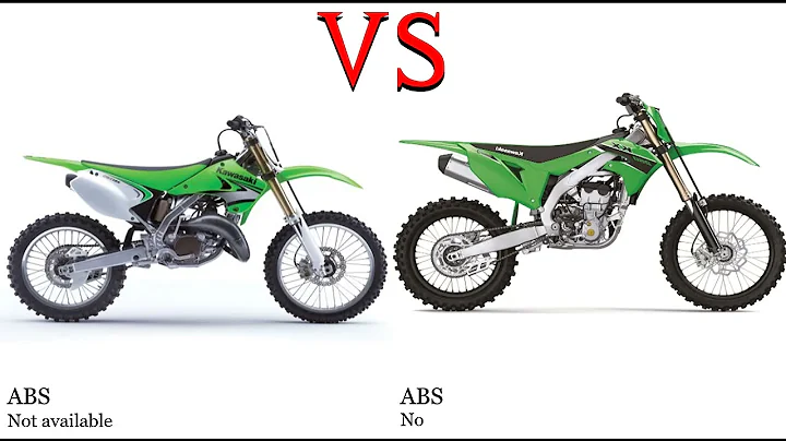 Kawasaki KX 125 vs Kawasaki KX 250 F Test specification comparison