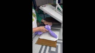 How to personalize Easter bunny and a basket using Heat Transfer Vinyl (HTV)