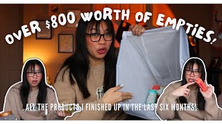 over $800 worth of beauty empties! screenshot 4