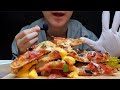 ASMR 꾸덕꾸덕 디핑소스 듬뿍 포테이토 피자 먹방 Potato Pizza with Plenty of Dipping Sauce