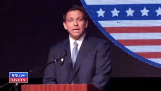 LIVE: Gov. DeSantis Delivers Speech at GOP Lincoln Day Dinner in Wisconsin