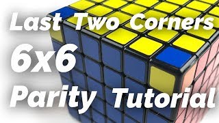 This parity occurs when the last 2 corners need to be swapped. is a
quick solve video for that very instance.
------------------------------------------...