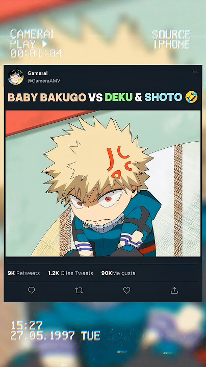 BABY BAKUGO vs DEKU & TODOROKI 🤣💥 | #myheroacademia #edit #amv #mha #anime