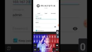how to Login mikrotik apps in android mobile easy way(mikrotik tutorial mobile version) #wifi #isp screenshot 4