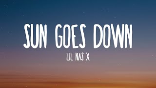 Lil Nas X - SUN GOES DOWN (Lyrics)