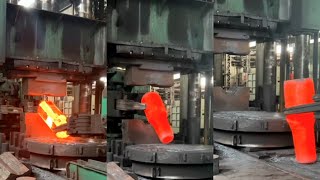 Tapered Cylindrical Forging Process | Art of Forging