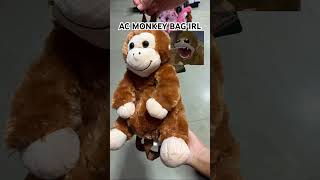 MONKEY BAG IRL( #animalcompany #vr#explore#funny #animalcompanyvr#memes
