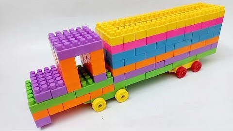 Satisfying DIY Big Lego Truck/ ASMR Building Blocks /Lego Blocks game#buildingblocks#asmr#asmrsounds