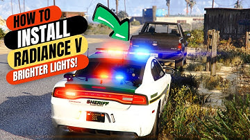 📢HOW TO INSTALL RADIANCE V | 🚨BRIGHTER LIGHTS 2024 #gta5 #lspdfr