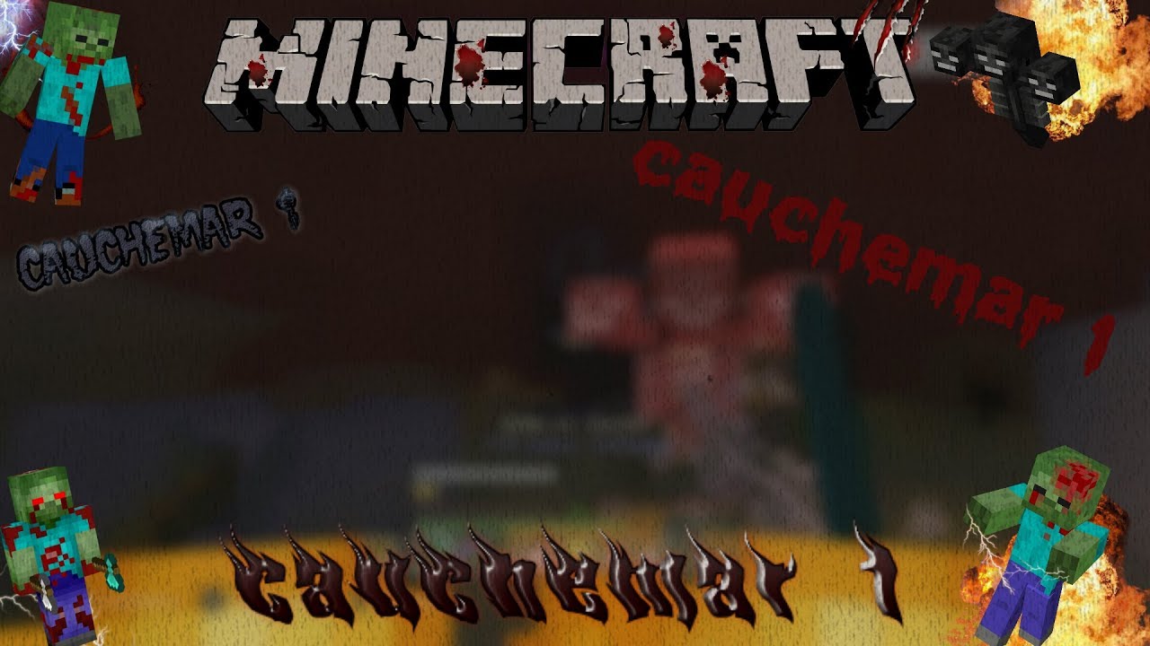 Minecraft Map Cauchemar 1 - YouTube