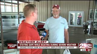 Staying safe while boating during severe weather
