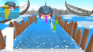 Survival Raft - Ocean Shark & Human Fall Survival - Gameplay Walkthrough Part 1 (Android) screenshot 4