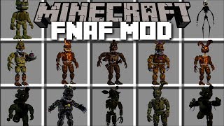 Minecraft FIVE NIGHTS AT FREDDY'S MOD / KILL SCARY MONSTERS AND SURVIVE!! Minecraft