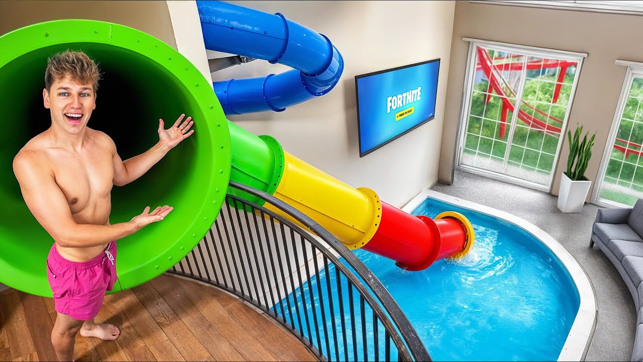 I Turned My House into a Waterpark!
