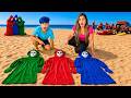 OS FILHOS DOS FACES DESAPARECERAM NA PRAIA