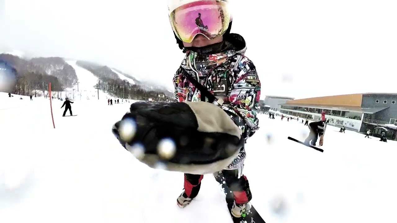 2025年12月30日　雨とミゾレの 夏油高原スキー場　激混み! 