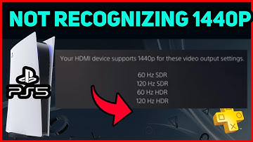 PS5 NOT RECOGNIZING 1440P EASY FIX!