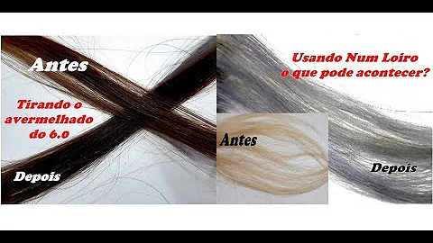 Como tirar o tom azul do cabelo?