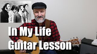 In My Life Guitar Lesson Tutorial