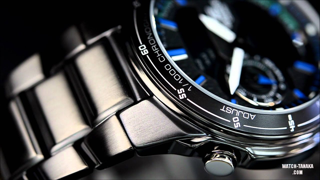 CASIO EDIFICE EFA-131BKJ-1AJF カシオ エディフィス - YouTube