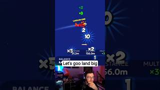 Let's goo land big for me #planegame #streamer #viral
