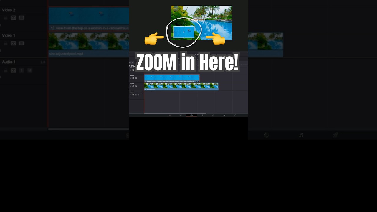 Zoom Inside of a Picture in Picture - DaVinci Resolve