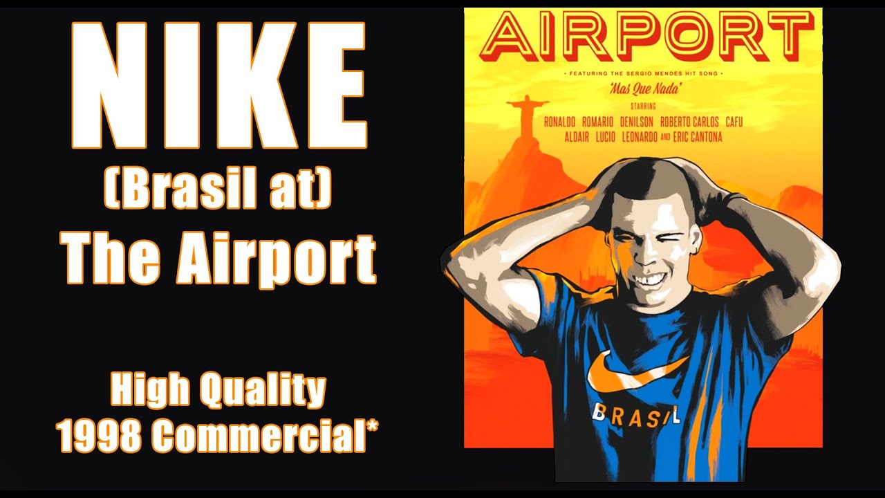 Nike -(Brasil at) The Airport 1998 Commercial (4k upscaled)