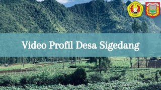 Download Lagu VIDEO PROFIL DESA SIGEDANG MP3
