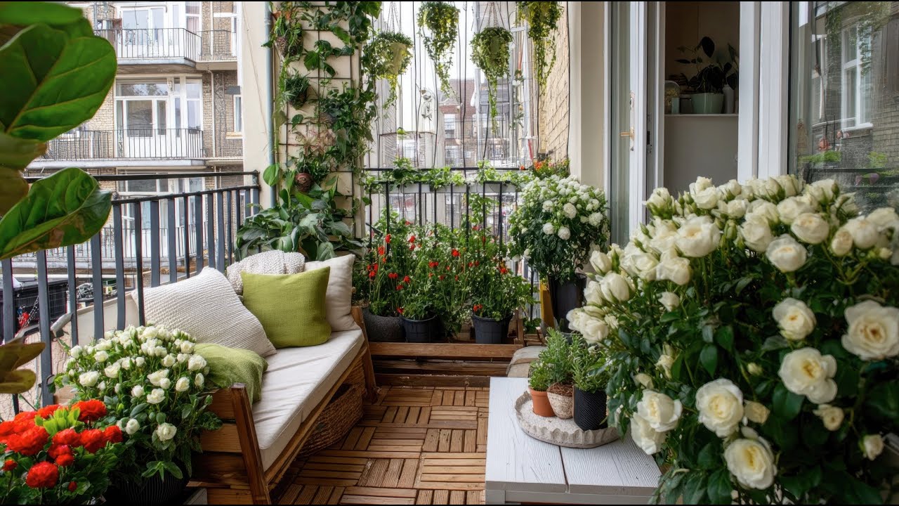 Beautiful Balcony Cottage Garden Designs to Transform Small Spaces