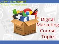 Digital marketing course details