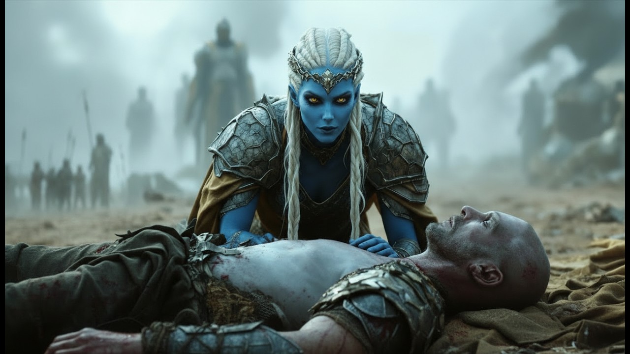 Инопланетная королева коснулась моей раны на груди и прошептала: „Теперь ты мой, человек