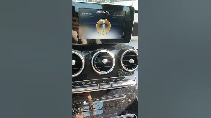Apple CarPlay e AndroidAuto Mercedes C W205 GLC W253 - 天天要聞