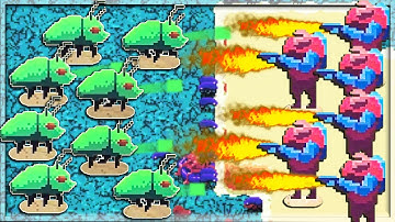 When You UNLEASH An INVASION Of GIANT GREEN SPITTER BUGS in Buggos