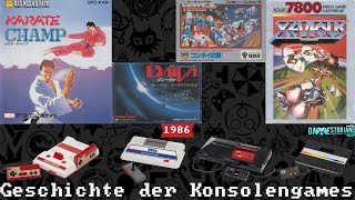 Geschichte der Konsolengames 1986 #55 – NES-Spiele | Xevious, Karate Champ &amp; mehr