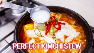 How to Make Perfect Kimchi Stew! l Better Than Restaurants