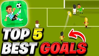 TOP 5 Best Goals in WORLD SOCCER CHAMPS screenshot 3