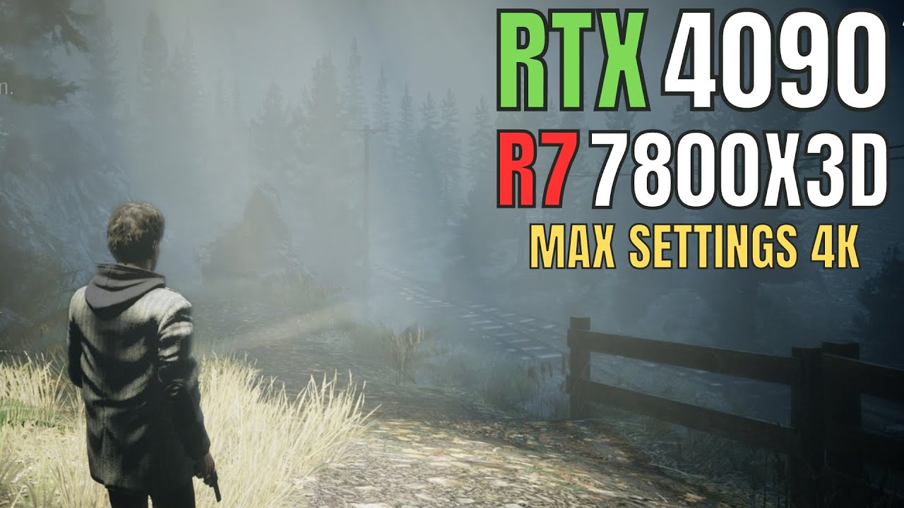 GPU GeForce RTX 4090 se esforça para manter 60 FPS em Alan Wake 2 em 1440p  no máximo sem DLSS 3.5 - Adrenaline