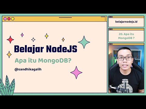 Belajar NodeJS | 20. Apa itu MongoDB ?