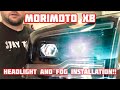 Morimoto Headlghts and Fogs 4th Gen RAM INSTALL!!