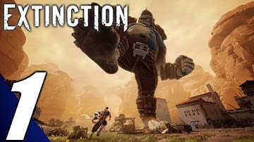 Extinction - Walkthrough Gameplay Part 1: Enemy At The Gates & Titan