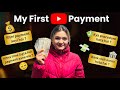 My first YouTube payment🥹💸 | YouTube income| YouTube earning