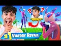 I SECRETLY Got in the Same Duos Game as my Little Brother in Fortnite!