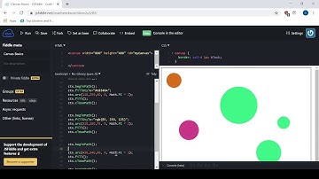 JavaScript & Canvas : Fill Colors
