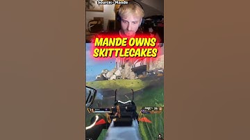 Mande is de eigenaar van Skittlecakes in ALGS Scrims #apexlegends #shorts #gaming