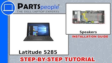 Dell Latitude 5285 (T17G001) Speakers How-To Video Tutorial