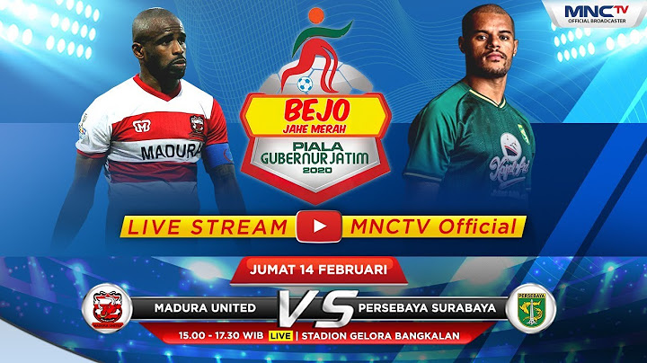 FULL!! MADURA UNITED VS PERSEBAYA SURABAYA (FT:2-4)  - Bejo Jahe Merah Piala Gubernur Jatim 2020